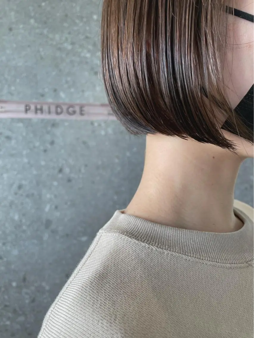 ショート カラー カット ヘアカラー トリートメント 山下 千明のヘアスタイル