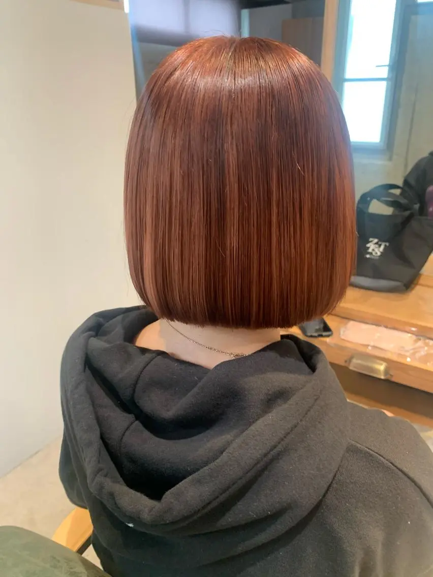 ミディアム カラー RISAKO レイヤーカット🎀のヘアスタイル
