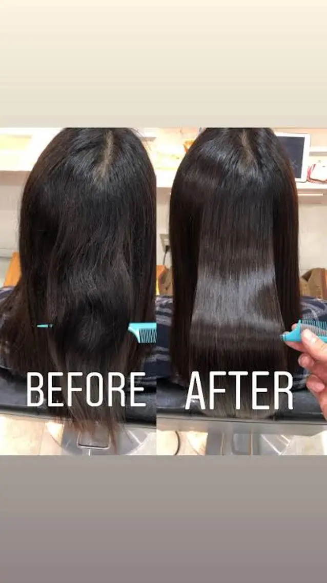ロング 村中 逸紀のヘアスタイル