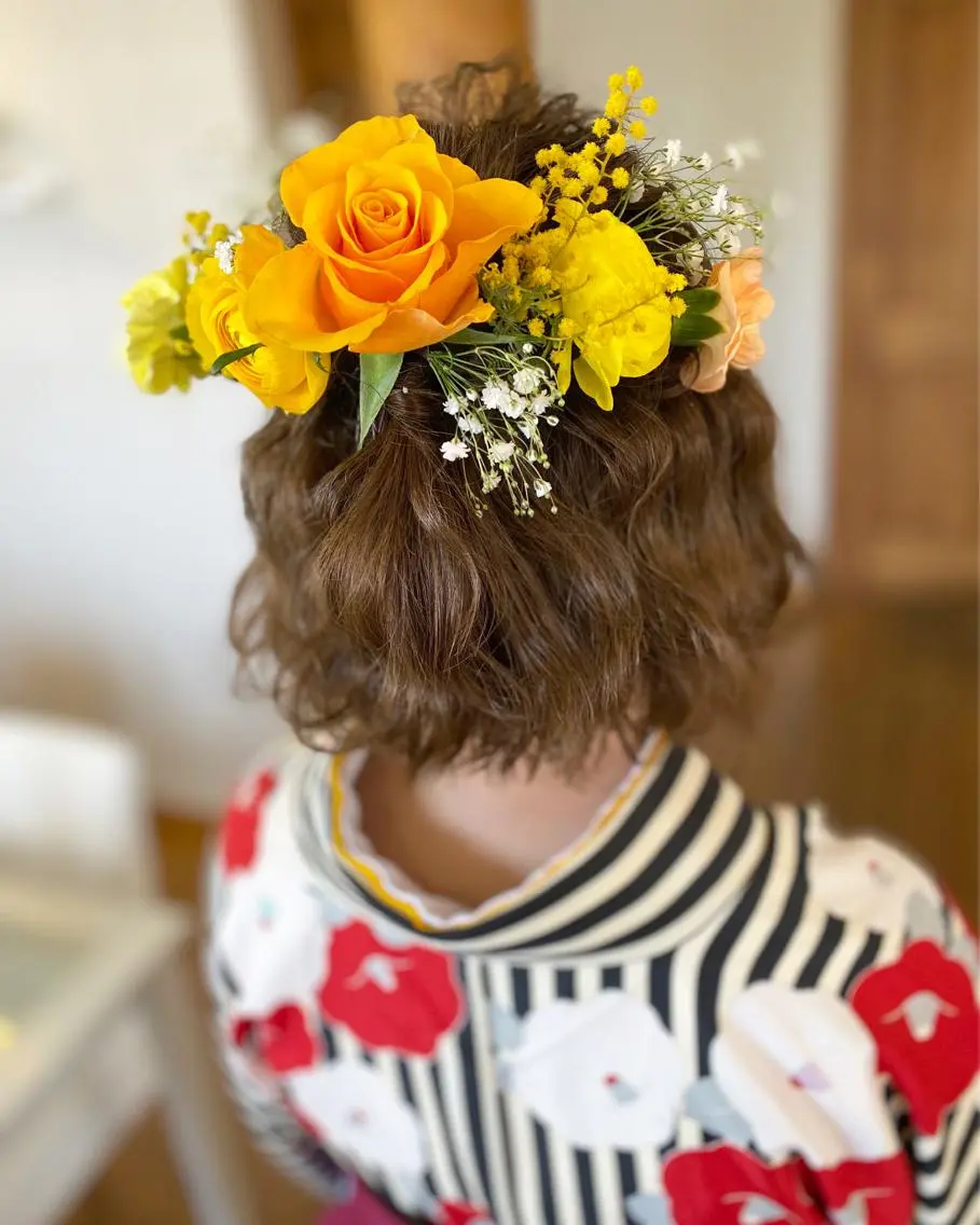 ショート ヘアアレンジ 荒木 ひろかのヘアスタイル