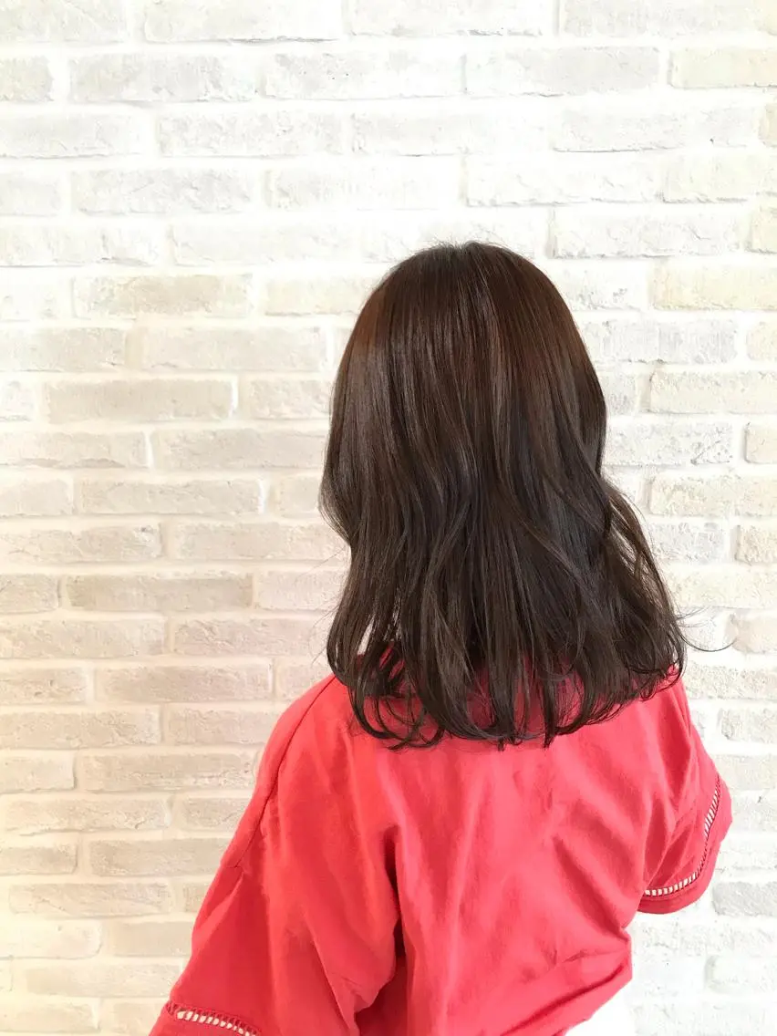 ミディアム 福田 ジュンキのヘアスタイル