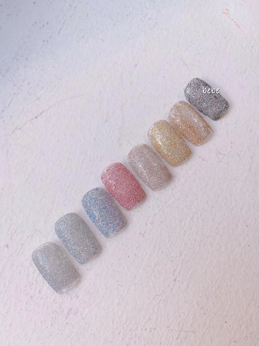 ネイル フラッシュネイル キラキラネイル Ann nailのネイルデザイン