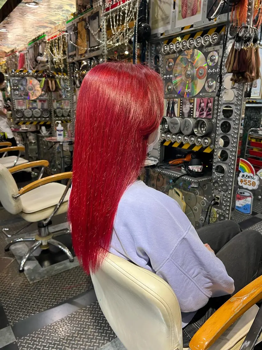 ロング カラー カット ヘアカラー KOYA コヤのヘアスタイル