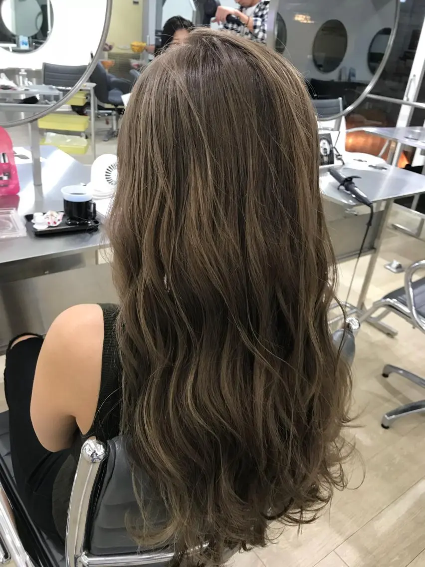 ロング カラー ヘアカラー トリートメント Reb_keiji 👑小倉圭司のヘアスタイル