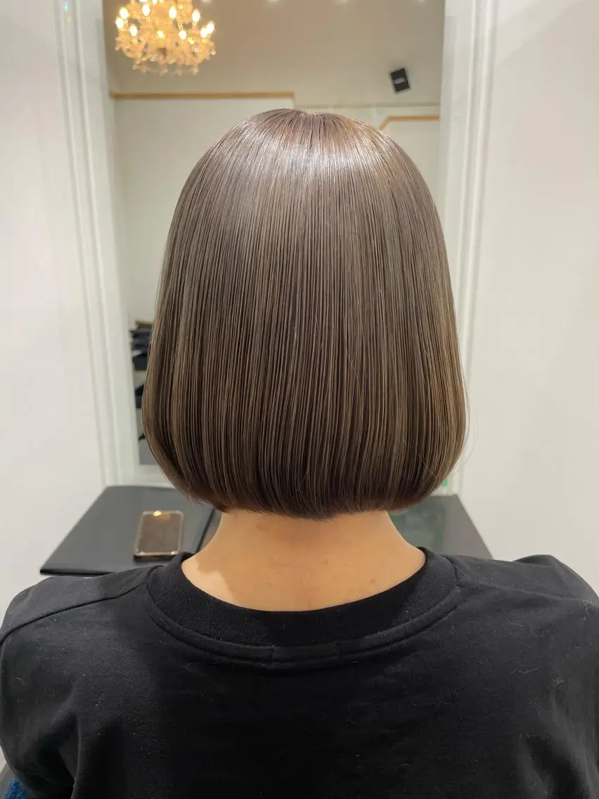 ミディアム 渡邉 孝洋のヘアスタイル