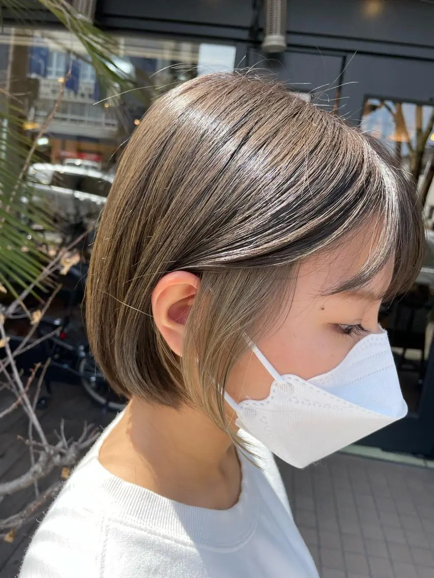 ショート カラー カット AKALA HAIR 西宮店　Juriのヘアスタイル