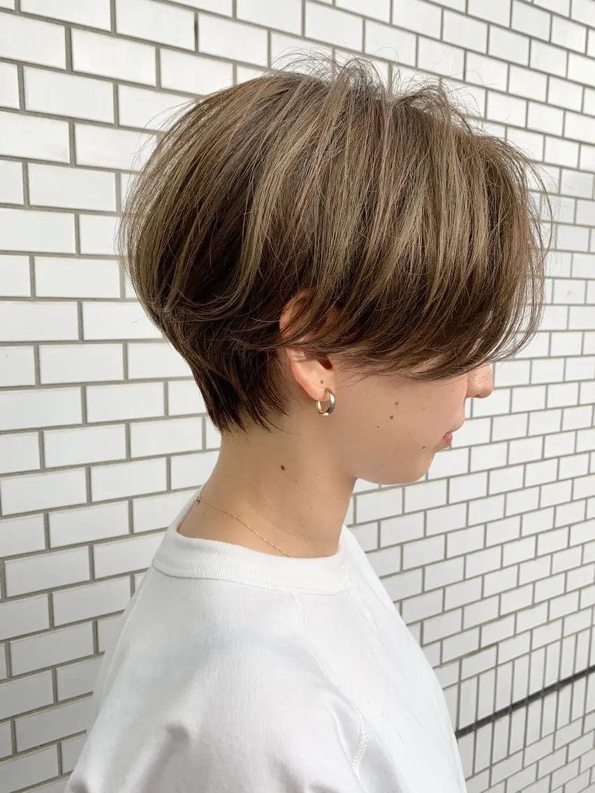 ショート juve. 別府のヘアスタイル