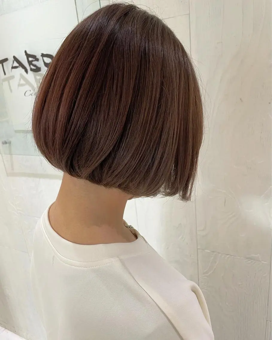 ショート アッシュ ボブ 外国人風カラー レイヤーカット ショートヘア カット ヘアカラー トリートメント 河合秀明/ショート /ボブ/レイヤーのヘアスタイル