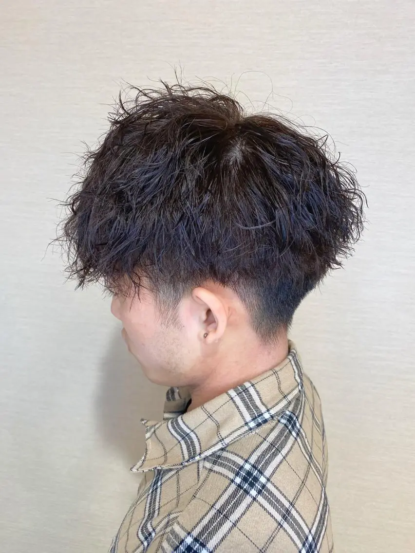 メンズ 髪質改善 阿部のヘアスタイル