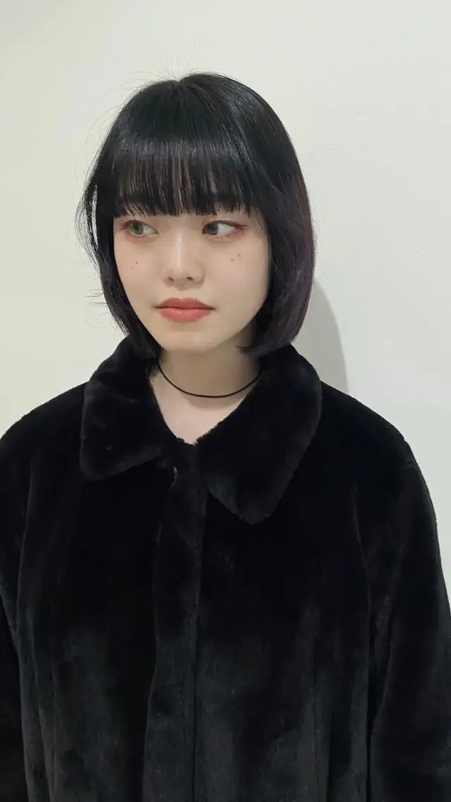 ショート カラー 茉樹@pullnoc /新宿/ボブ/モードのヘアスタイル