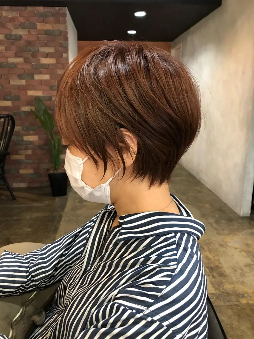 ショート 髪質改善✨ストレート オグ✂️/ショートのヘアスタイル