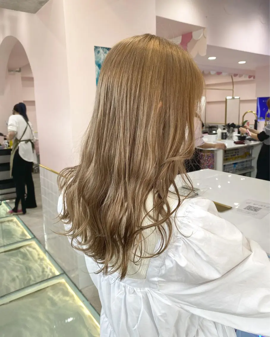 ロング カラー ヘアアレンジ 𓍯韓国style/ 髪質改善𓍯中村和希のヘアスタイル
