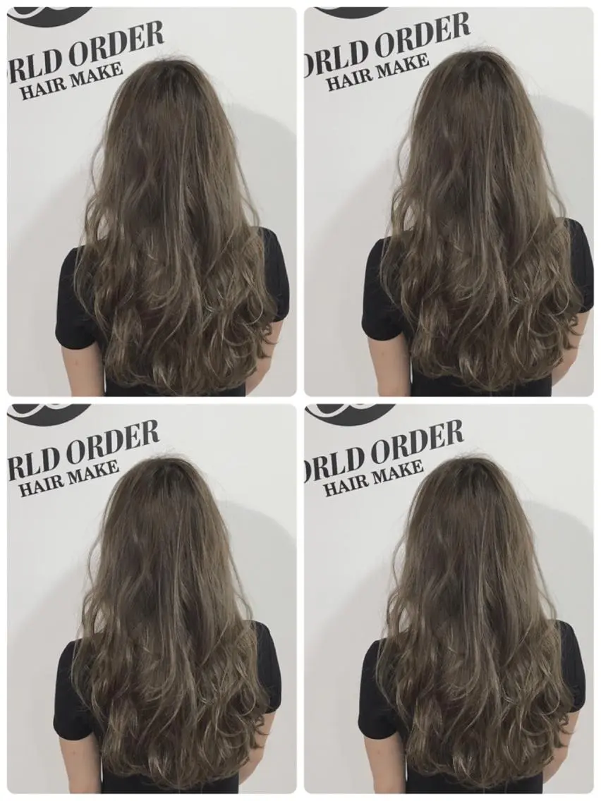 ミディアム ハイトーンブリーチ 土坂 由志【京都】のヘアスタイル