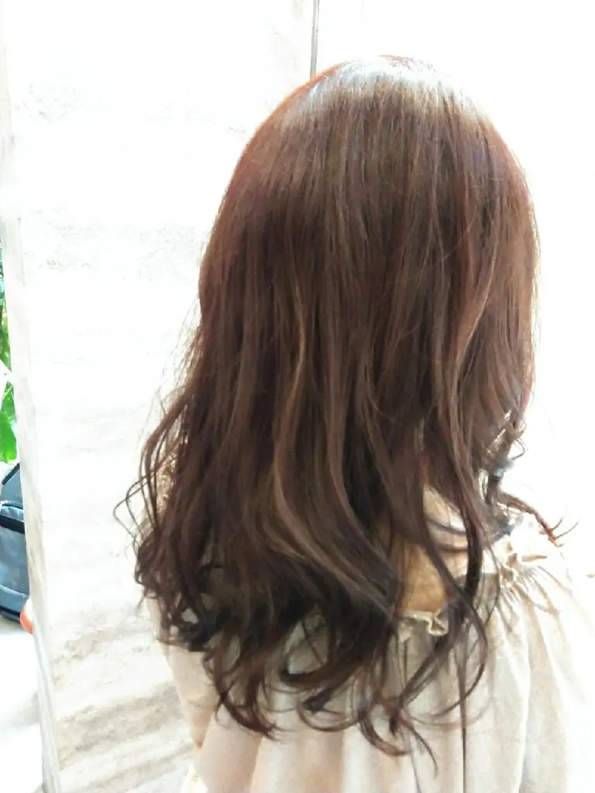 ロング Blanco 村松 美里のヘアスタイル