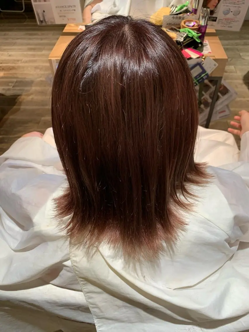 ミディアム カット ヘッドスパ 髪質改善/レイヤー ✨平沼佑麻✨のヘアスタイル