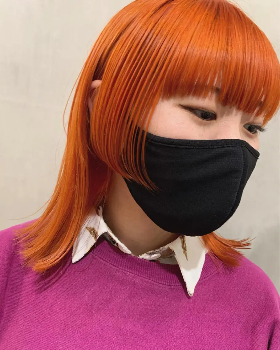ミディアム カラー カット ヘアカラー トリートメント 優作 〜圧倒的信頼〜のヘアスタイル