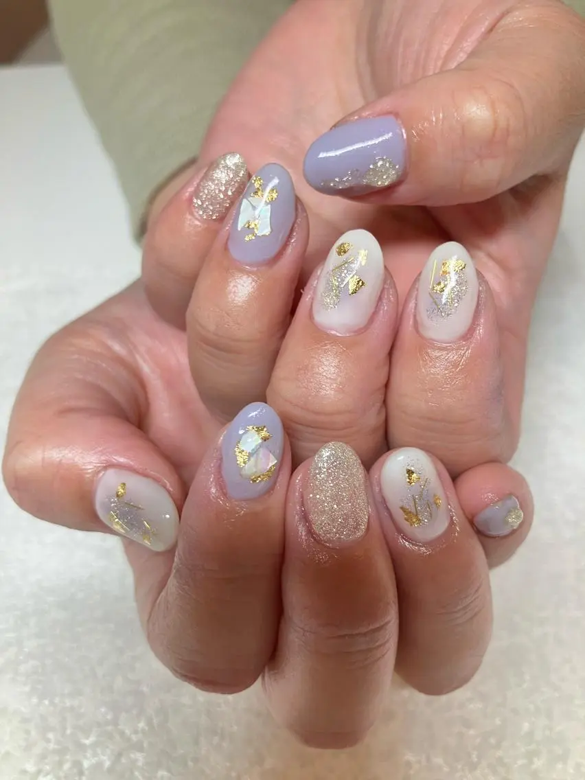 ネイル 春ネイル m'sNail 福岡西区 ネイルのネイルデザイン