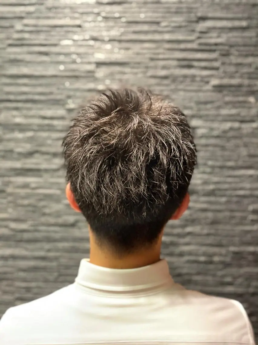 ショート メンズ 代表 武田晃英のヘアスタイル