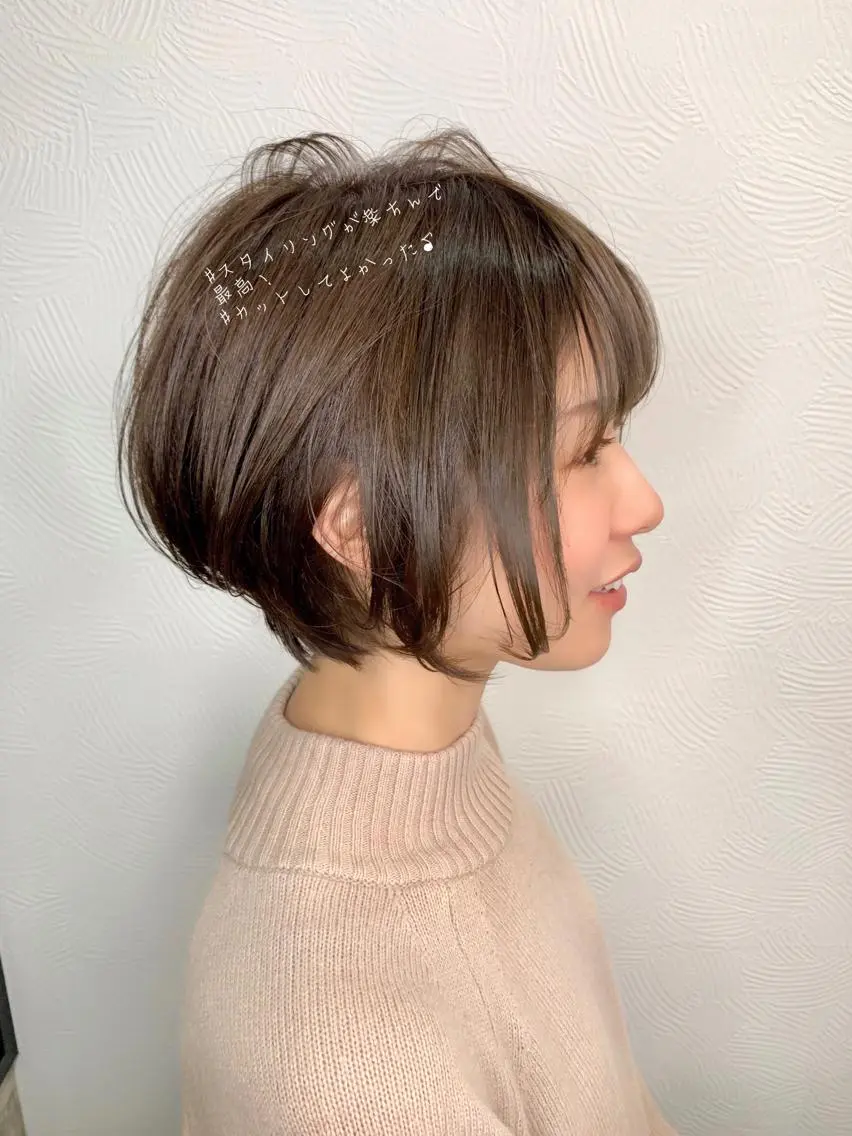 ショート ショートボブ ボブ ショートヘア 高原 ジュンのヘアスタイル