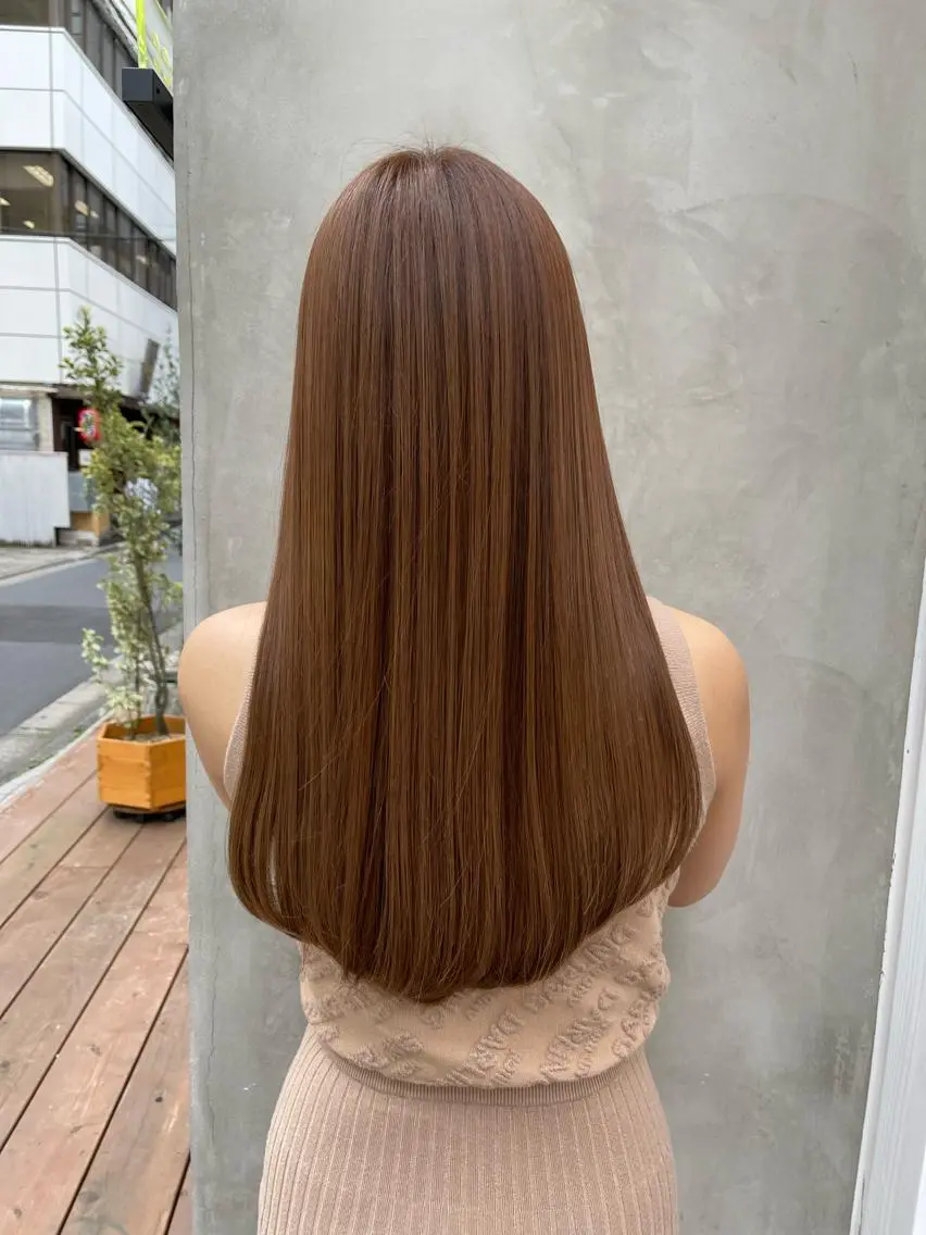 ロング 中顔面短縮 顔まわり新田大翔のヘアスタイル