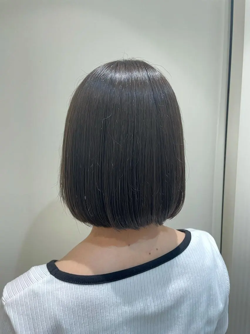 ショート パーマ カット 縮毛矯正 トリートメント 韓国ヘアメイク🎀/ 縮毛矯正✨山本媛香のヘアスタイル