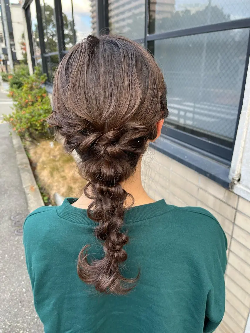 ロング ヘアアレンジ 古川 尚実のヘアスタイル