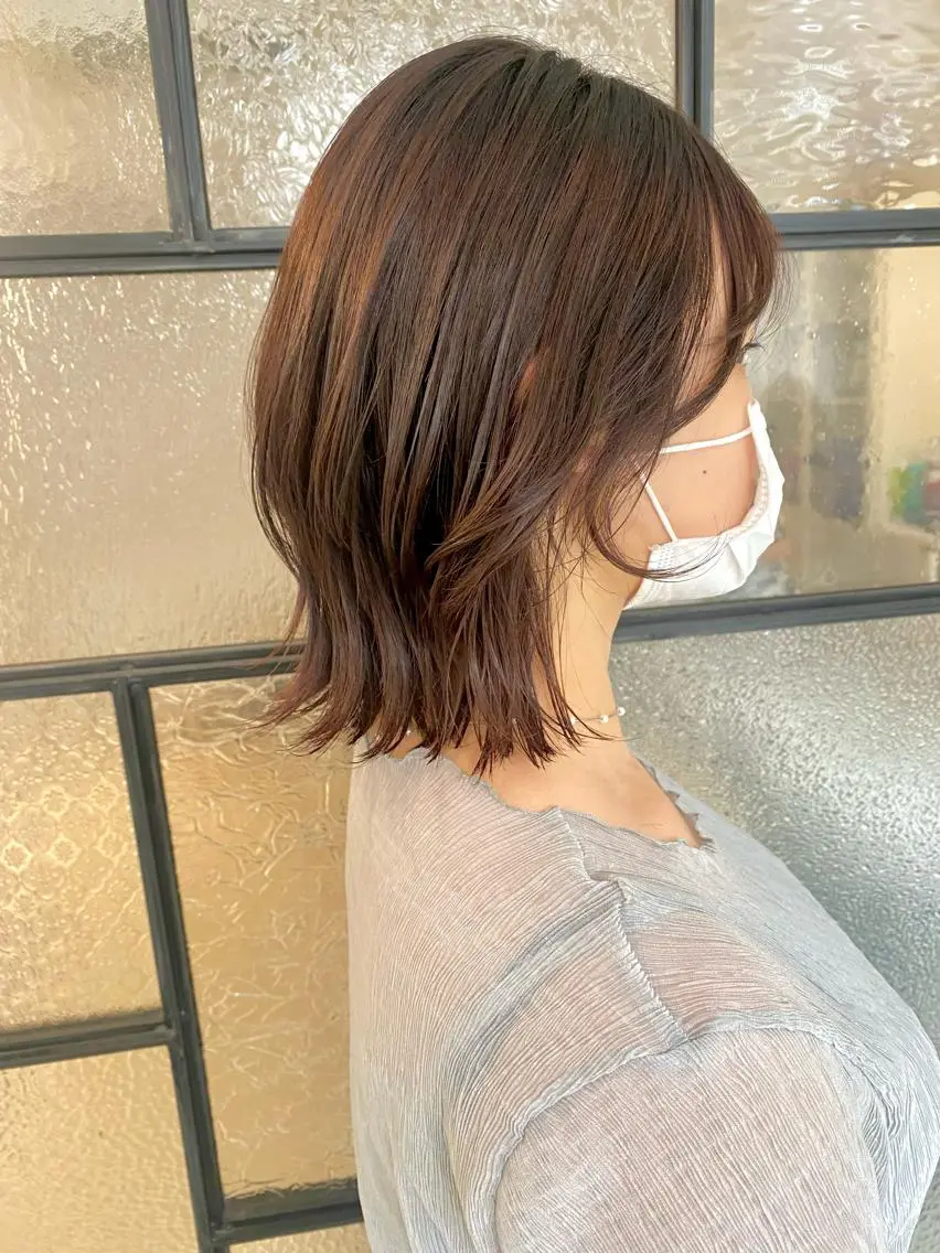 ショート カラー カット ヘアカラー トリートメント 安永 涼のヘアスタイル