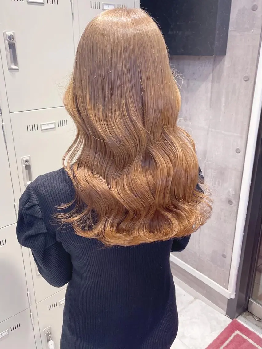 ミディアム カラー ヘアアレンジ ガーリーヘア 🎀 Rika 🫧のヘアスタイル