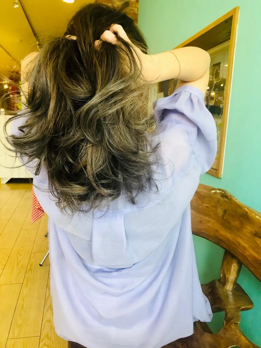 ロング カラー ナチュラルオーブン 大村店🍀深松孝枝のヘアスタイル