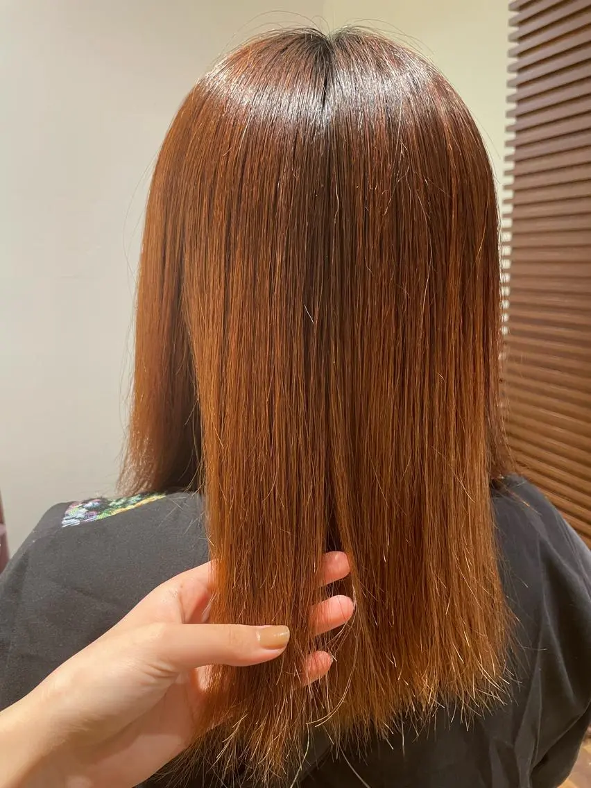 セミロング 井上 ほのかのヘアスタイル