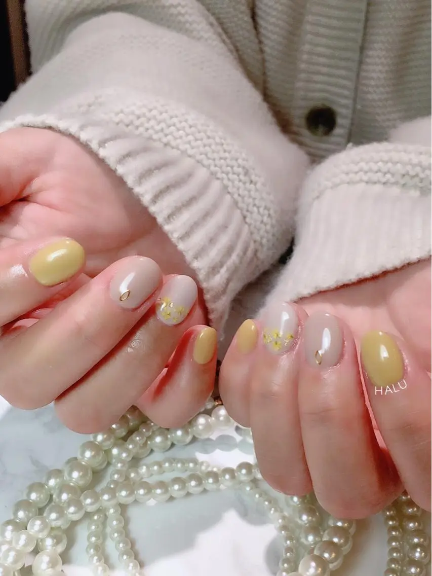 ネイル 春ネイル HALU ハルのネイルデザイン