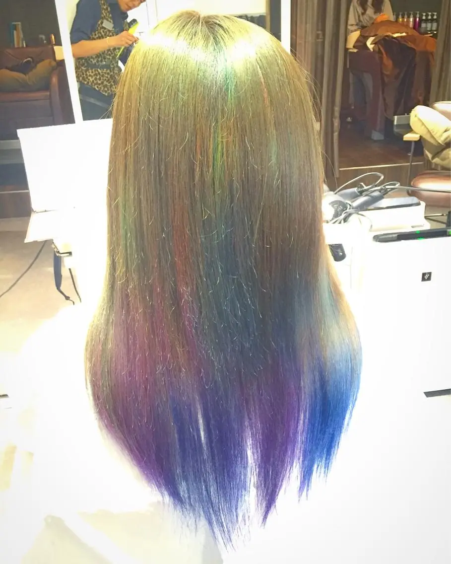 セミロング カラー メンズ特化美容師 カラー専門ぺーターのヘアスタイル