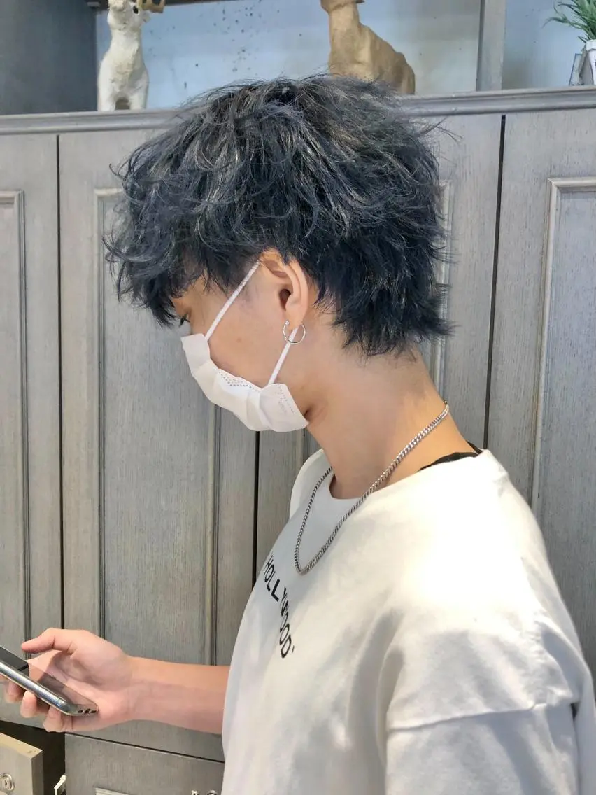 ショート カット パーマ メンズ特化 kazukiのヘアスタイル