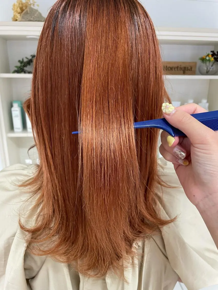 セミロング トリートメント HIBIKI/原宿 ハッシュカット🪄のヘアスタイル