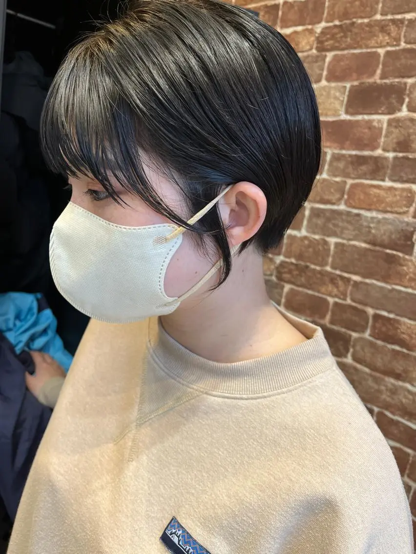 ショート カラー パーマ ヘアアレンジ メンズ キッズ ネイル マツエク・マツパ アイブロウ メンズブリーチ メンズハイライト メンズインナーカラー メンズ韓国風 ブリーチ 久木原 ゆりのヘアスタイル