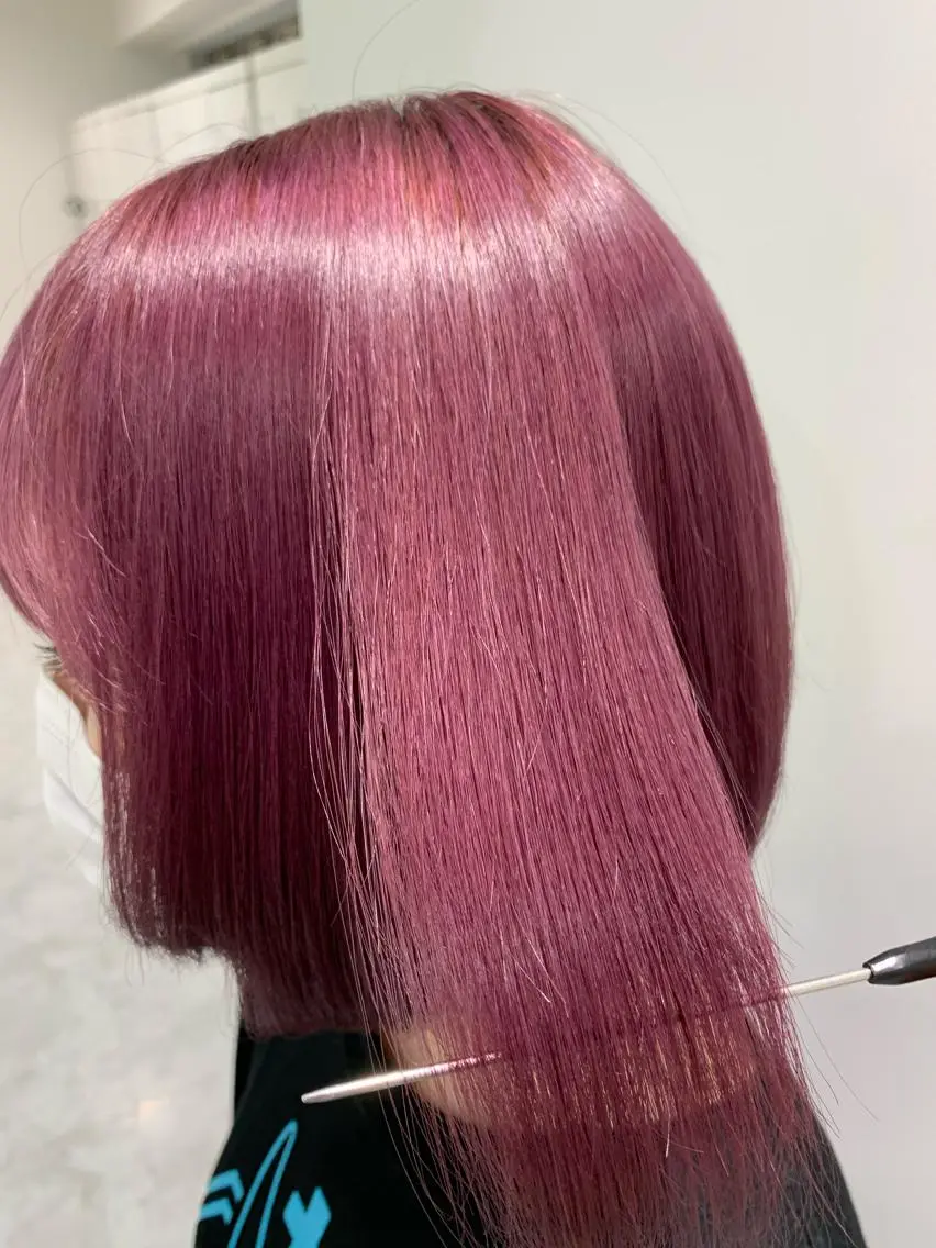 ショート 🪞透明感カラー🫧 縮毛矯正🥇かずきのヘアスタイル