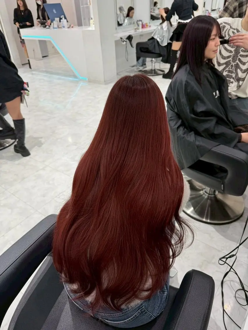 ロング ヘアカラー ハイトーンカラー 🎀アカデミー札幌のヘアスタイル