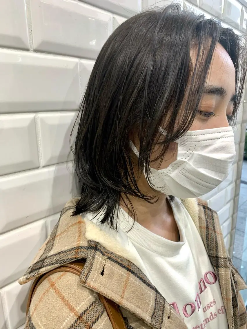 ミディアム appiis 柳田葵　横浜のヘアスタイル