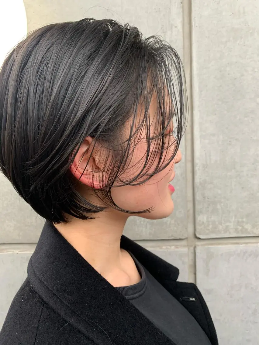 ショート カラー カット ヘアカラー トリートメント MAYU 💚森下のヘアスタイル
