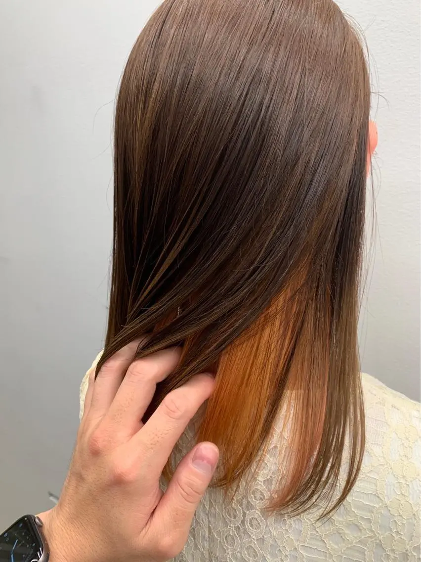 ロング カラー mihoko/ ニュアンスパーマのヘアスタイル