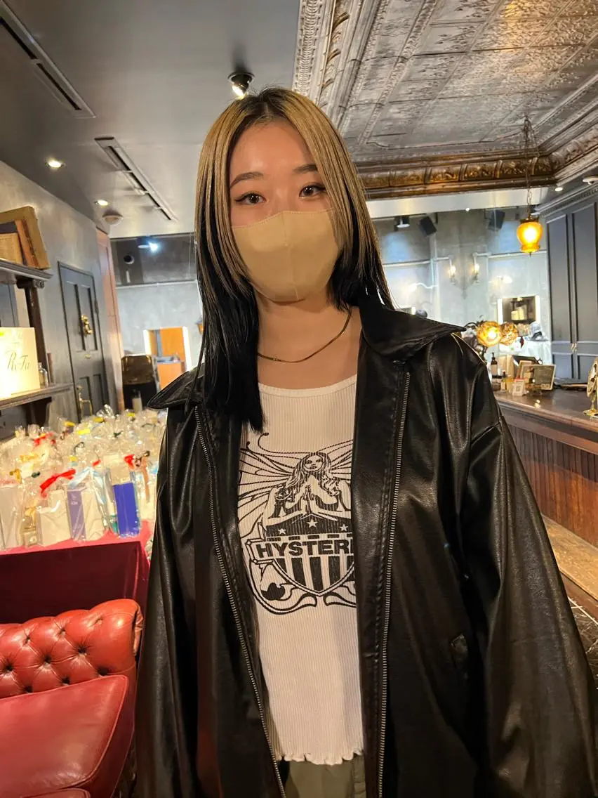 ミディアム カラー カット ヘアカラー トリートメント 圧倒的デザイン力 店長🎨RENAのヘアスタイル