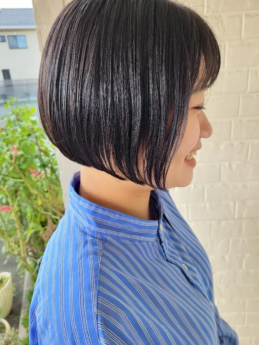 ショート 清水 沙織のヘアスタイル