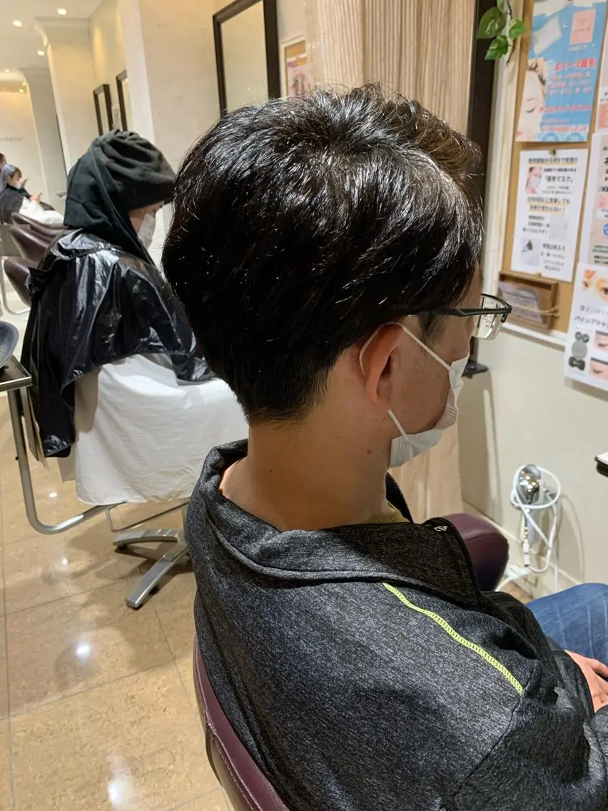 メンズ 永瀬 恵のヘアスタイル