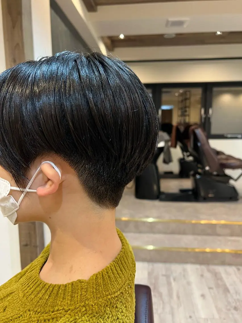 ショート ショートヘア カット 工藤 梨花のヘアスタイル