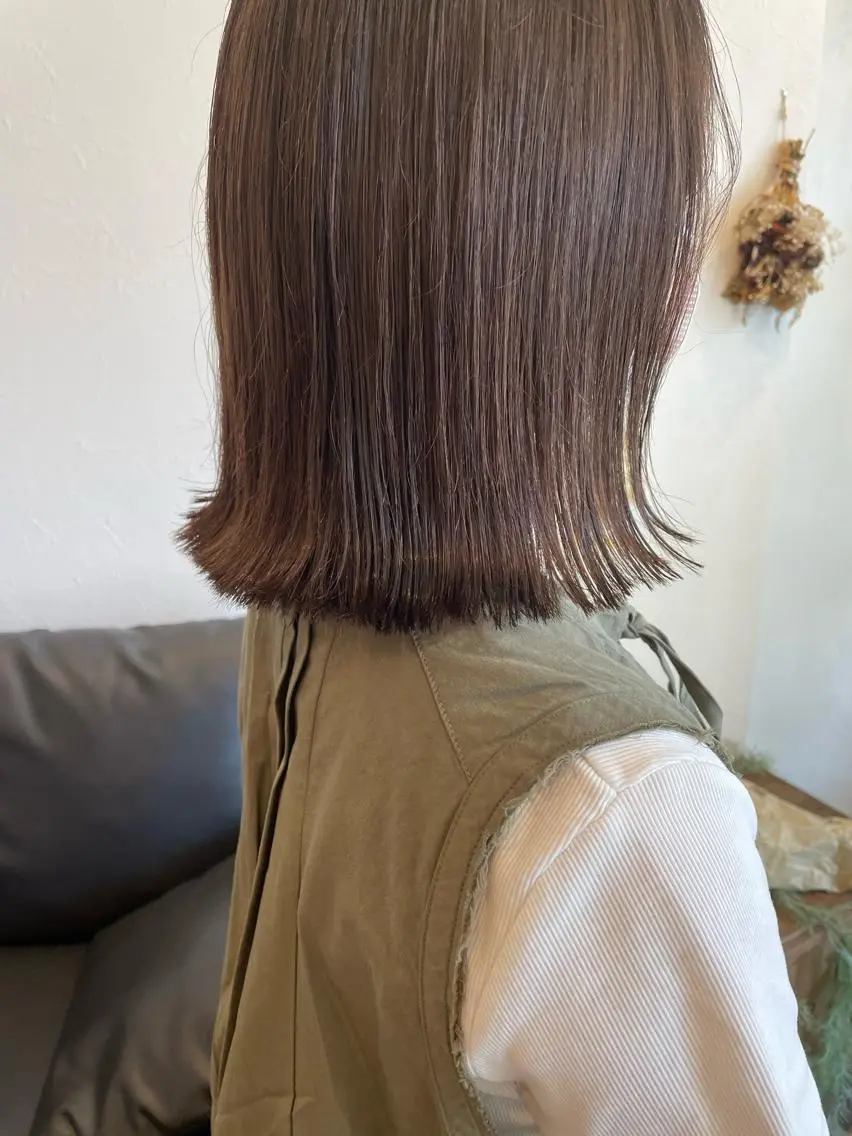ミディアム カラー ベージュカラー フォギーベージュ ヘアカラー m ā l o.🌷 サカモトマイコのヘアスタイル