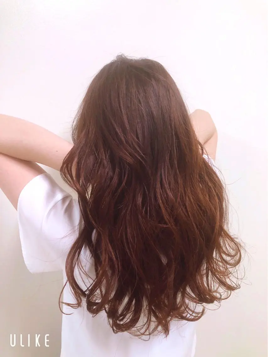 ロング カラー カット ヘアカラー トリートメント AI 高田馬場店のヘアスタイル