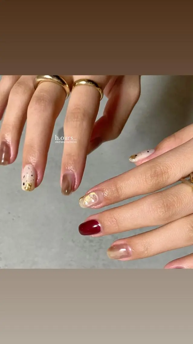 ネイル ニュアンスネイル ハンドネイル h.ours _のネイルデザイン