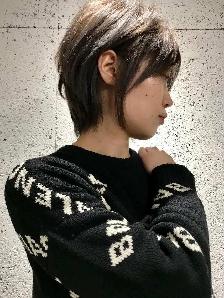 ショート カラー KOOKI スティードトーキョーのヘアスタイル
