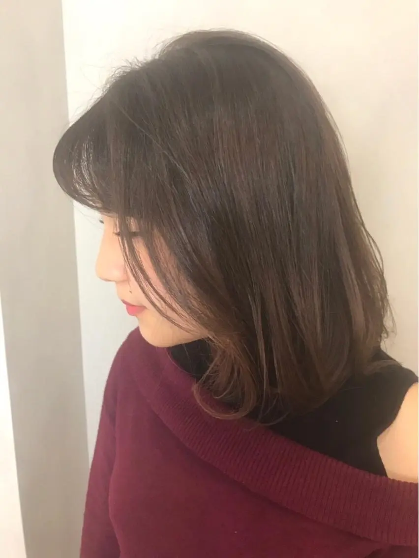 ミディアム BROCANTE立川 karasawa.nのヘアスタイル