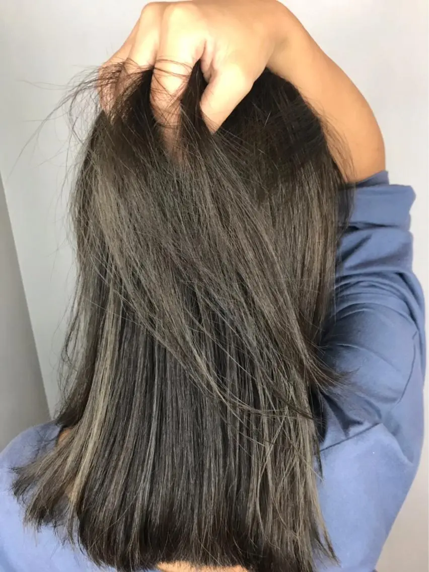 ミディアム BROCANTE立川 karasawa.nのヘアスタイル